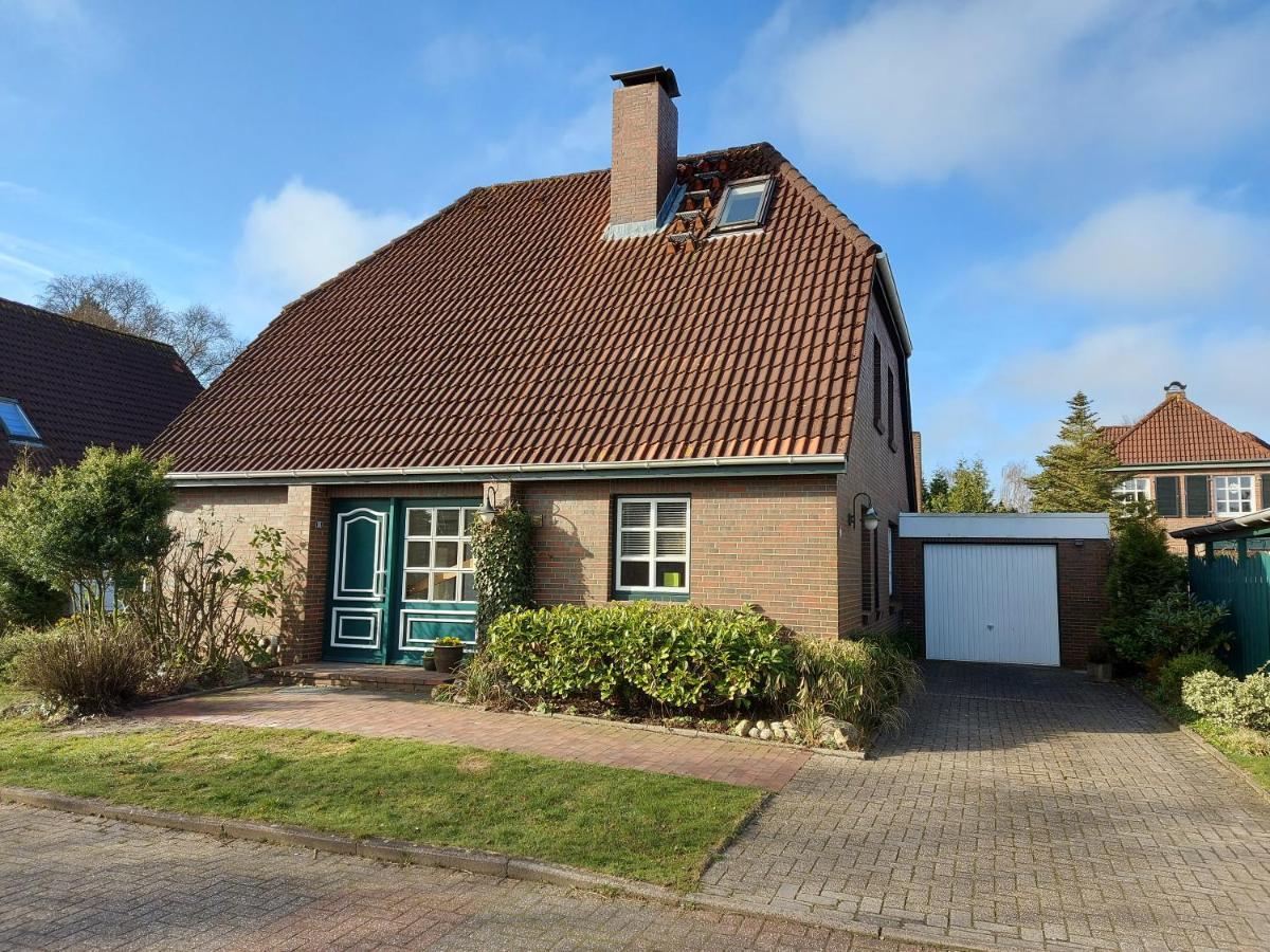 Ferienhaus Blaue Nordseewelle Villa Esens Bagian luar foto