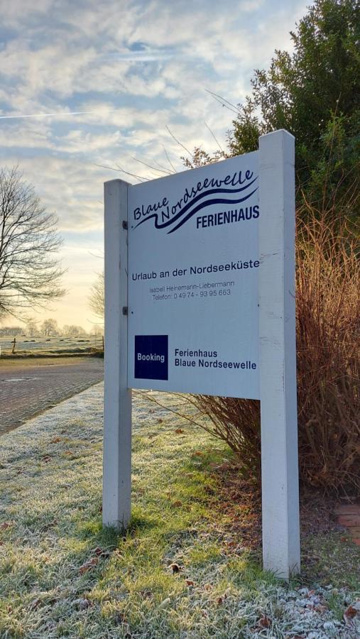 Ferienhaus Blaue Nordseewelle Villa Esens Bagian luar foto